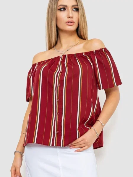 Блуза Ager бордовий