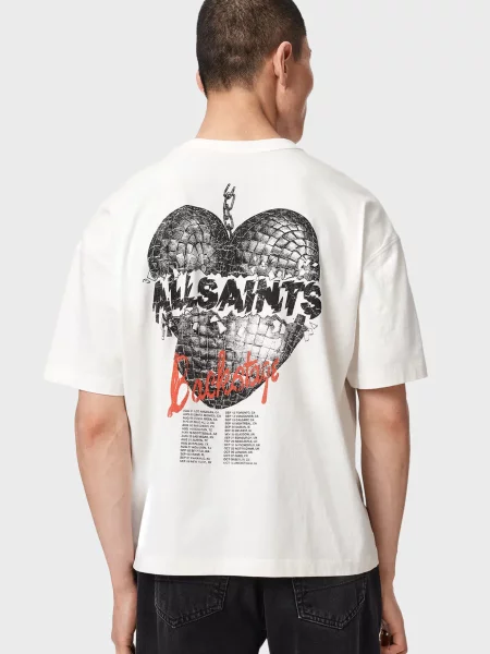 Футболка Allsaints біла