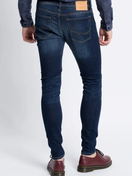 Skinny farmernadrág Jack & Jones sötétkék