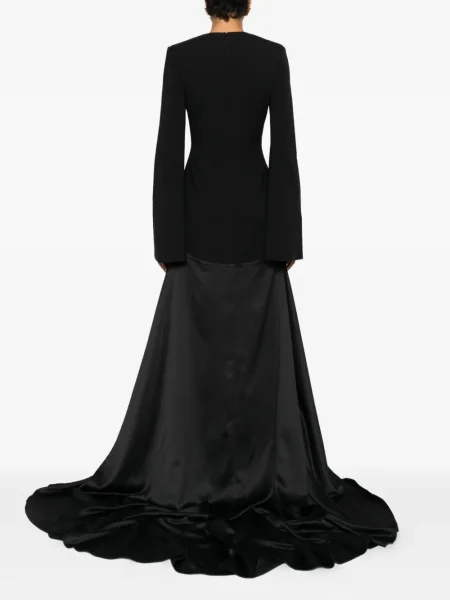 Rochie maxi Solace London de costum negru