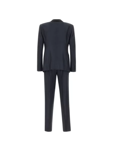 Κοστούμι μονόστομος σύνολο Emporio Armani μπλε