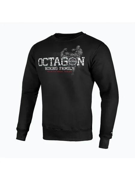 Мъжки суитшърт Octagon Boxing Family черен