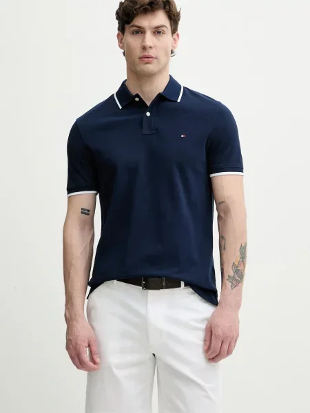 Polo majica Tommy Hilfiger plava