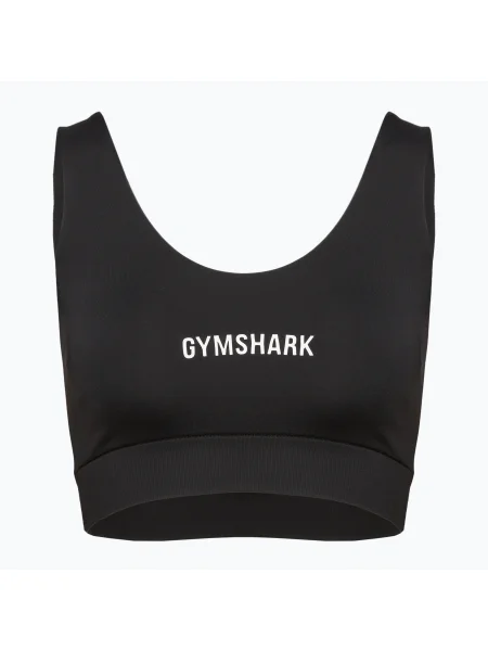 Sportmelltartó Gymshark Brezze Lightweight Seamless. Méret: S fekete