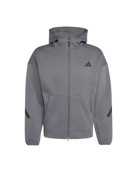 ADIDAS SPORTSWEAR Sportski gornji dio trenirke Z.N.E. tamo siva crna