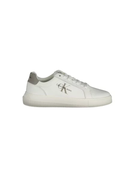 Trampki Calvin Klein Jeans skórzane chunky białe