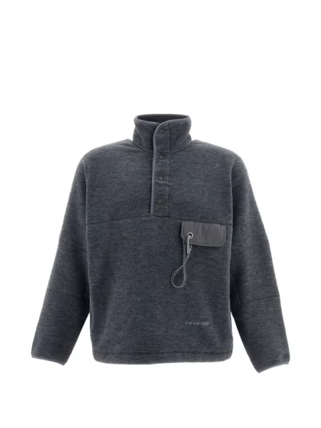 Fleece φλις φούτερ And Wander γκρι