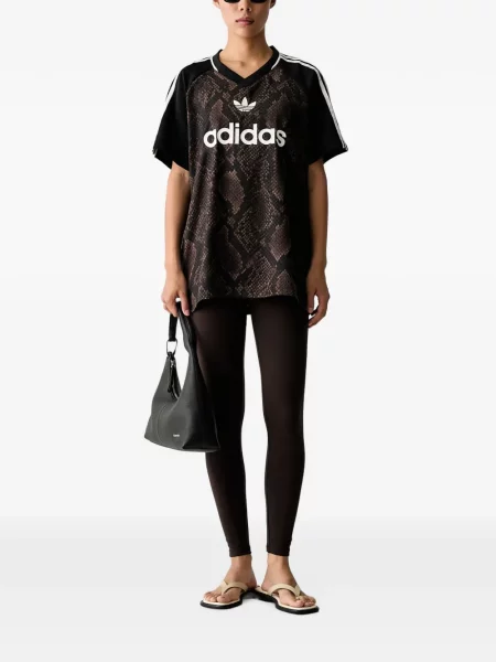 Hanorac Adidas cu broderie cu dungi alergare roz