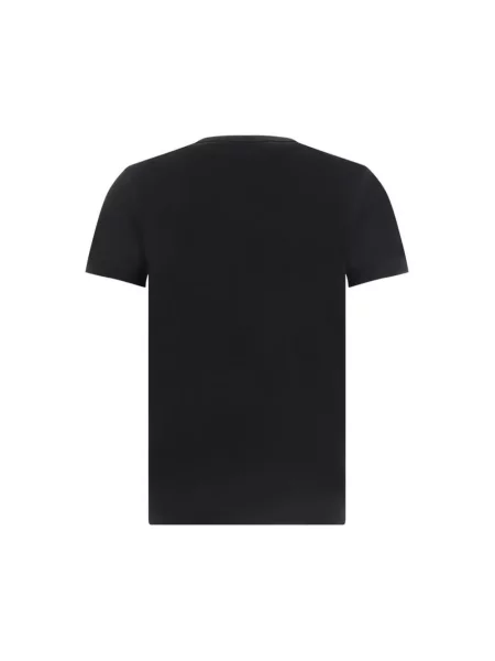 Dolce & Gabbana Koszulki Mężczyzna M Logo Plaque T-Shirt czarny