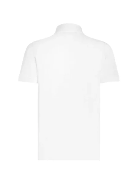 Polo Dolce & Gabbana cu aplicații alb