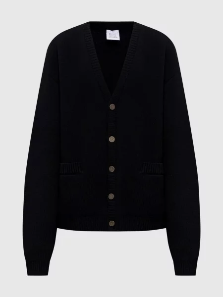 Кардиган з вовни мериноса Vetements чорний