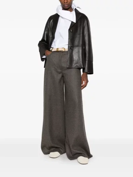 Geanta de piele Leather Authority maro