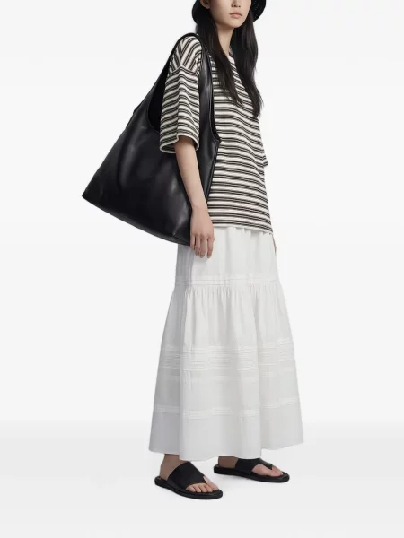 Shopper kabelka Tomboy s autogramem černá