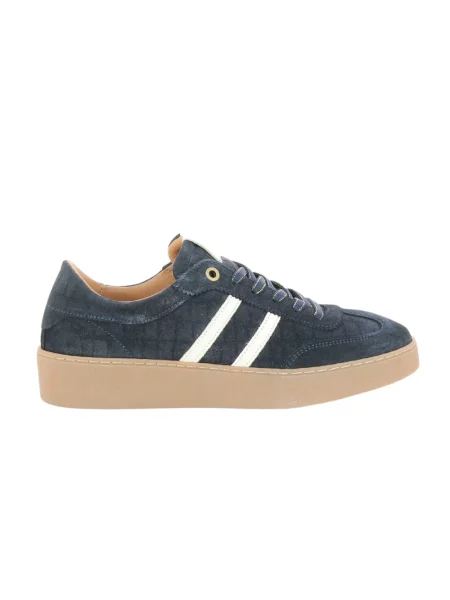 Sneakersy Tango skórzane niebieskie