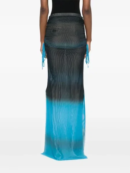 Fusta maxi Kerne.milk cu gradient albastru