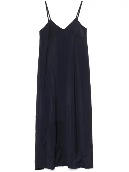 Sukienka midi Société Anonyme do kolan garniturowa niebieska