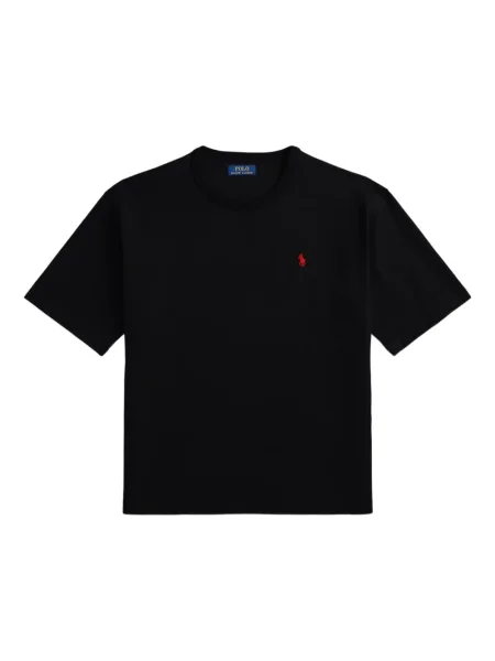 Ριγέ δερμάτινος κάλτσες Polo Ralph Lauren με κορδόνι μαύρο