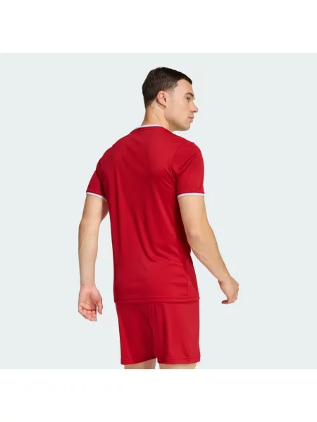 ADIDAS PERFORMANCE Funkční tričko krvavě červená bílé