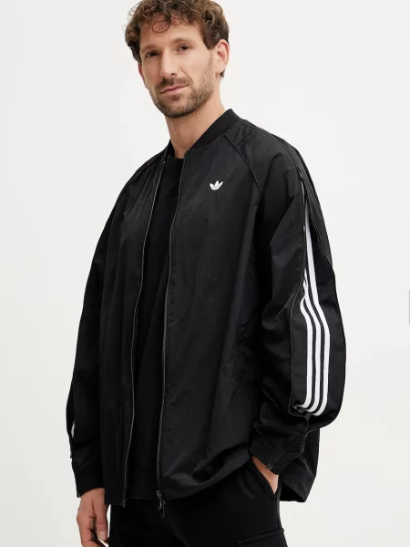 Adidas Originals bluza SST TRACK TOP gładka czarny