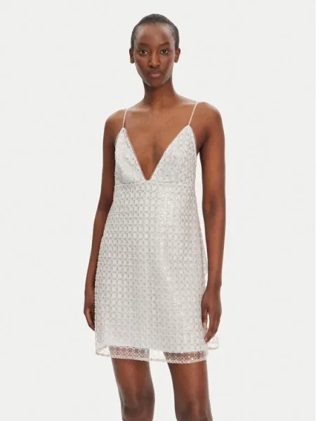 ROTATE Rochie cocktail bej