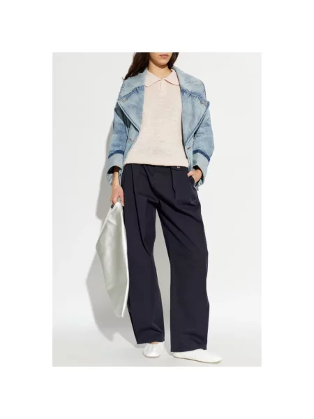 Kurtka Mm6 Maison Margiela niebieska
