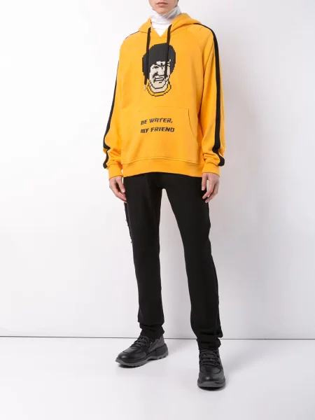 Hoodie Mostly Heard Rarely Seen 8-bit κίτρινο