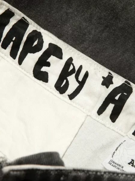 Pantaloni Aape By A Bathing Ape negru
