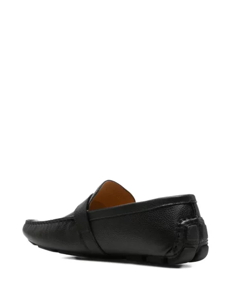 Pantofi loafer Sergio Moretti Firenze din piele negru