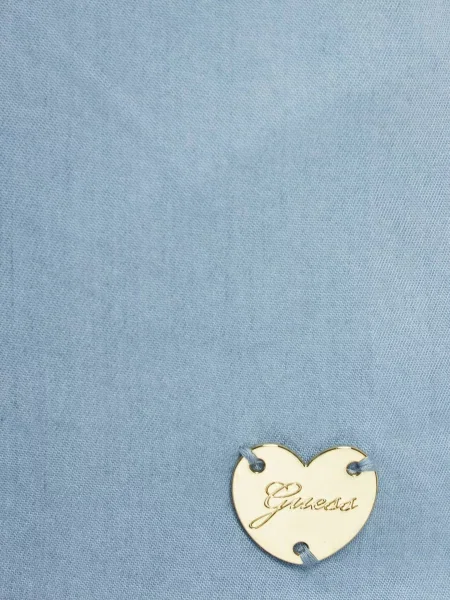 Дитяча Сукня міді GUESS Kids ліоцелл блакитний