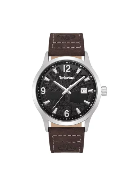TIMBERLAND Analogové hodinky Date watch Trumbull' hnědá
