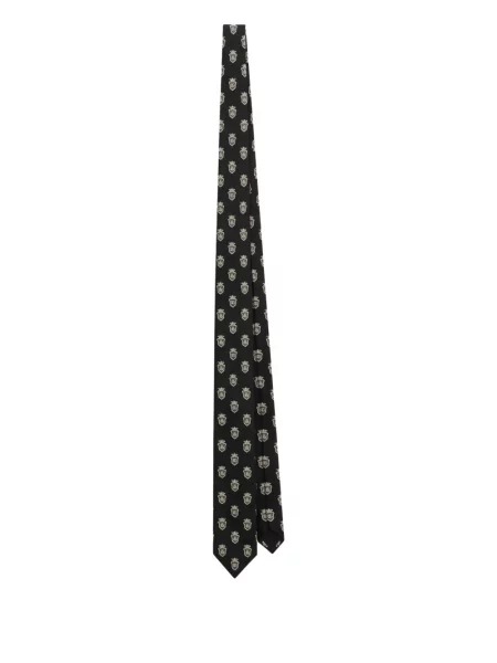 Cravată Dolce & Gabbana de mătase negru
