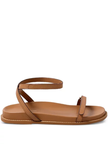 Sandały Lenny Niemeyer skórzane na ramiączkach brązowe
