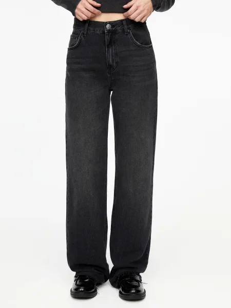 Pull&Bear Jeans negru