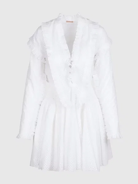 Платье Azzedine Alaia белое