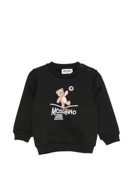 Sweter dziecięcy Moschino czarny