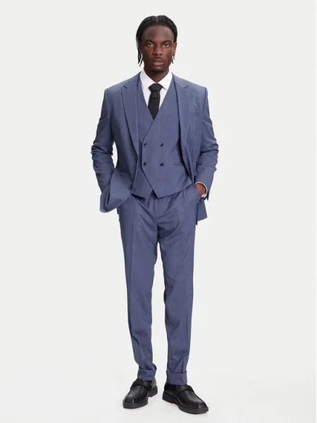 HUGO BOSS Oblek modrá