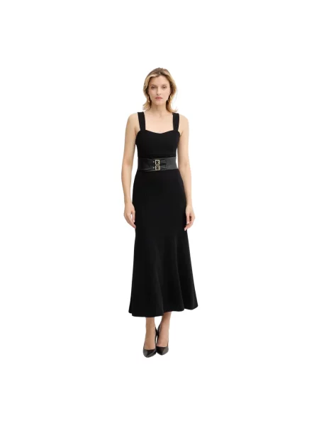Sukienka maxi Armani Exchange czarna
