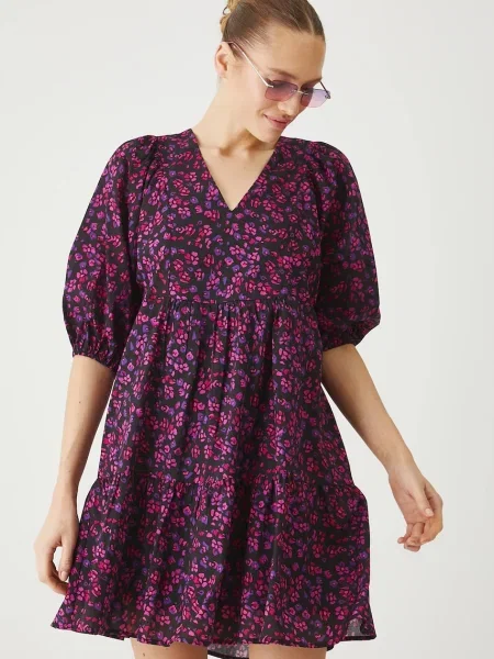 Medicine sukienka mini oversize czarny