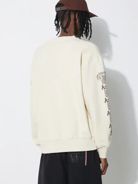 Aries hanorac de Ancient Column Sweat bej