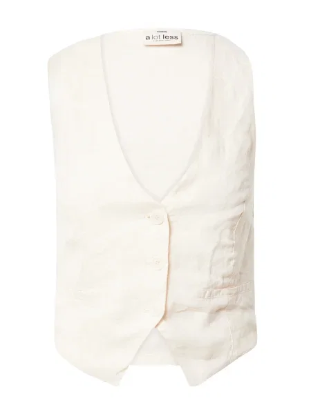 A LOT LESS Vesta k obleku Mirell krémová