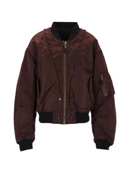Reversibil geacă bomber Maison Margiela maro