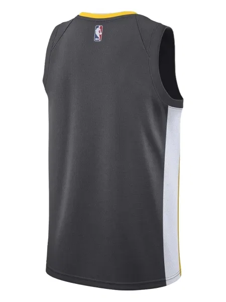 Lung tricou Nike cu model floral din jerseu gri
