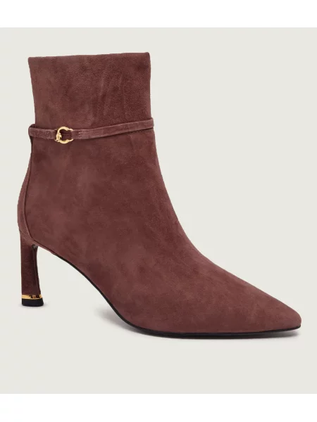 Coccinelle Botine cu subțire Coccinelle C-Look | piele întoarsă maro