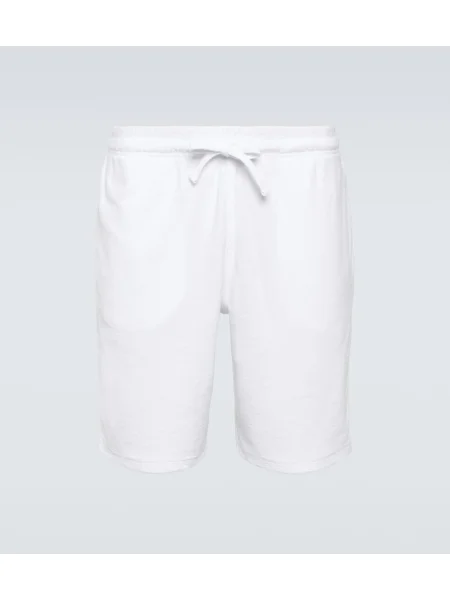 Froté kraťasy Vilebrequin bílé