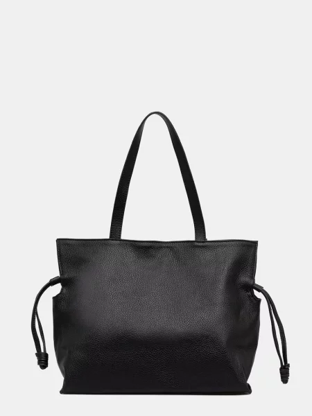 Answear.LAB geantă shopper de damă din piele negru