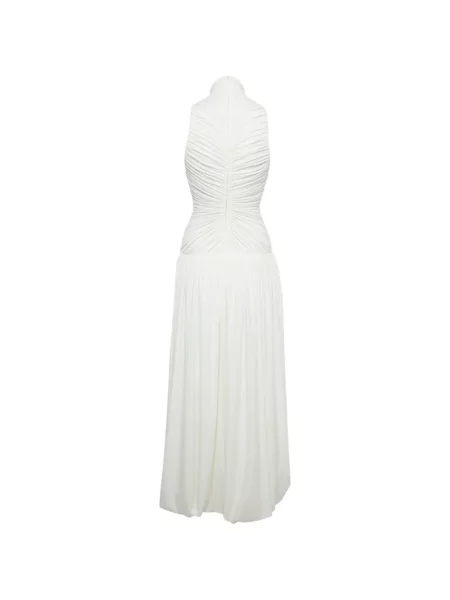 Rochie maxi Chats By C.dam cu volane drapată
