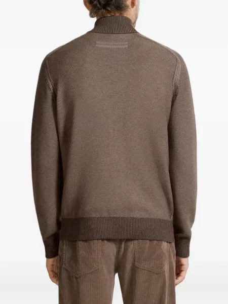Cardigan Zegna maro
