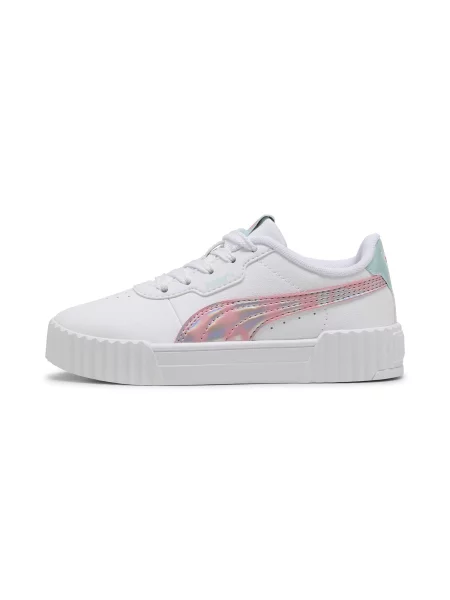 PUMA Dziecięce sneakersy Carina Space Belle Buty biały