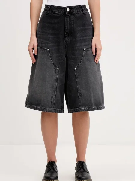 Carhartt WIP pantaloni scurți jeans W Nixon Double Knee Short