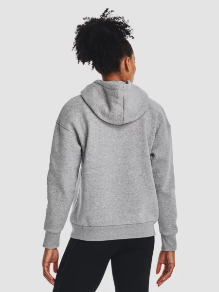 Флисовое худи Under Armour серое